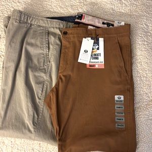 PANTS Men’s Flat Front. Sold together SET for one price!!  👖2 pair.